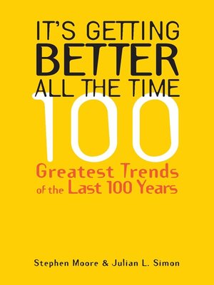 cover image of It's Getting Better All the Time